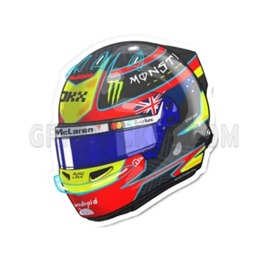 Oscar Piastri 81 McLaren Helmet - Picture 1 of 5
