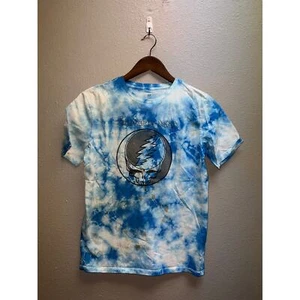 Youth Grateful Dead Shirt Gap Kids Blue Tie Dye Graphic Tee XXL 2XL - Picture 1 of 9