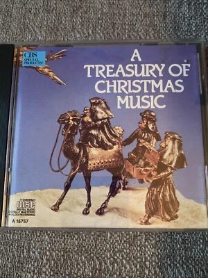 A Treasury Of Christmas Music (CBS CD 1981) Various Artist excellent condition Foto 1 de 2