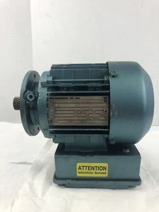 Sew Eurodrive DFT71C4 Gear Motor Class: B 1380RPM .33HP 3PH 230/380V 1.47/.85A - Picture 1 of 6