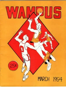 University Southern California Wampus  March 1954 Monthly Magazine Basketball - Picture 1 of 2