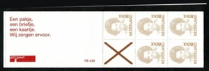 U6225 NETHERLANDS 1992 Booklet Queen Beatrix NVPH PB 43B MNH - Picture 1 of 2