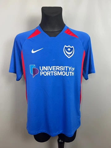 PORTSMOUTH 2019 2020 HOME SHIRT FOOTBALL SOCCER JERSEY NIKE AJ0998-464 SIZE XL Cover