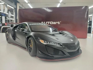 AUTOart matt schwarz 1/18 Honda Nsx Gt3 Minicar - Bild 1 von 7
