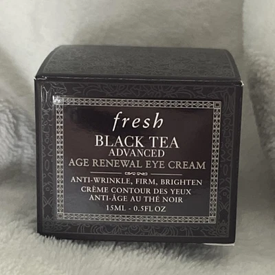 Fresh Black Tea Advanced Age Renewal Eye Cream 15ml/0.5 floz $72 RV Sealed  - Image 1 of 4