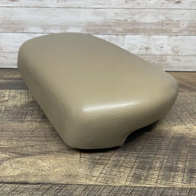 2006-2012 Toyota Rav4 Center Console Vinyl Armrest Top Lid Cover Tan OEM Foto 1 de 4