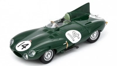 MODELLINO AUTO STATICO SPARK JAGUAR D #14 ROLT HAMILTON 24H LE MANS 1954 1:43 - Immagine 1 di 4