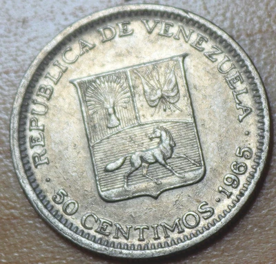1965 Venezuela 50 Centimos - Image 1 of 2