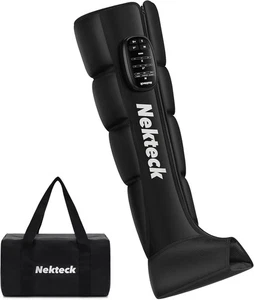 Nekteck Leg Massager Recovery System, Cordless Air Compression Massage, Black - Picture 1 of 9
