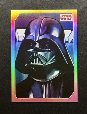 DARTH VADER 2023 TOPPS STAR WARS GALAXIA CELEBRACIÓN EUROPA #2 REFRACTOR Foto 1 de 4