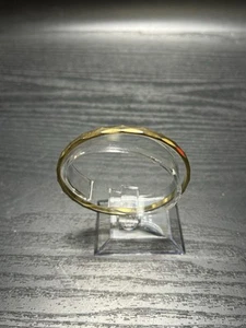 Brazalete Monet Vintage Tono Oro Sólido Brazalete Firmado Monet - Imagen 1 de 6