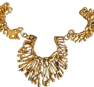 Collar Juego de Tronos Estilo 18" Tono Dorado Vintage  - Imagen 1 de 6