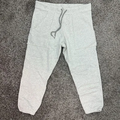 FRANK & EILEEN Eamon Jogger Sweatpants Triple Fleece Heather Gray Med NWOT - Image 1 of 4