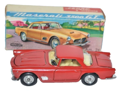 Mercury Art 24: Maserati 3500 GT Coupe Vtg 1/43 Diecast Made Italy Car Red - Image 1 of 4