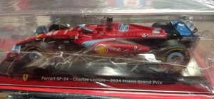 FERRARI SF-24 LECLERC 2024 MIAMI U.S.A GRANDE FERRARI F1 1:24 CENTAURIA 64 - Bild 1 von 2