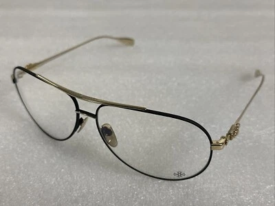 Anteojos Chrome Hearts Stains IV MBK/GP mate negro marco dorado 64-13-138 RX Foto 1 de 4