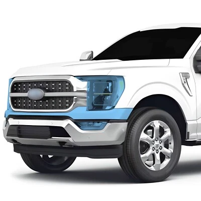 Kit de sujetador transparente de película de protección de pintura precortada PPF para Ford F150 2021-2023 Foto 1 de 4