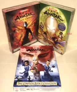 Avatar The Last Airbender Complete Series DVD set book 1 2 3 Aang Sokka Katara - Picture 1 of 7
