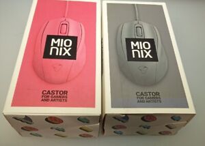 Brand New!!!  Mionix Castor Optical USB Mouse for Gamers & Artists 