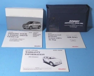 Isuzu Axiom 2002 manual del propietario - Imagen 1 de 1