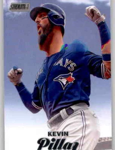2017 Stadium Club Kevin Pillar Base Card MLB PWE Blue Jays #54 - Picture 1 of 2