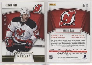 2013-14 Panini Rookie Anthology Gold /100 Jaromir Jagr #56