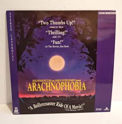ARACHNOPHOBIA Widescreen Laserdisc LD - Jeff Daniels John Goodman - Image 1 of 4