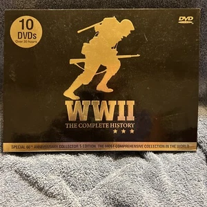 WWII: The Complete History (10 DVDs, 2011) 66th Anniversary Collector's Set - Picture 1 of 5