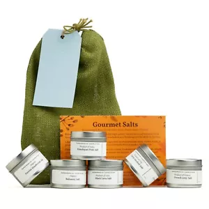 Gourmet Salt Gift Bag | Awesome Gift for Foodies & Cooks - Picture 1 of 9