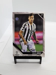2022 Topps UEFA Champions League Kaio Jorge Rookie Juventus #196 - Picture 1 of 2
