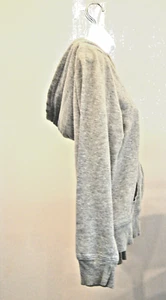 Women's Hoodie Jacket Size Med. Gray and Aqua in color - Picture 1 of 24