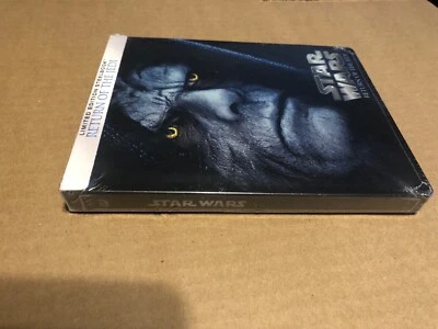 Star Wars Return of the Jedi Blu-ray Disc Steelbook Limited Edition New Sealed - Image 1 of 3