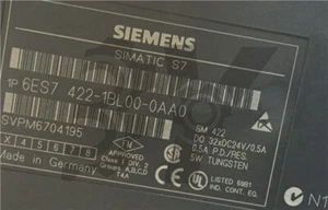 1PCS SIEMENS Output Module 6ES7 422-1BL00-0AA0 Tested Used - Picture 1 of 3