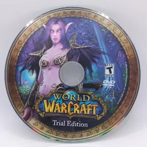 World Of Warcraft Trial Edition (PC, DVD ROM) WOW Disc Only Tested Windows - Picture 1 of 2