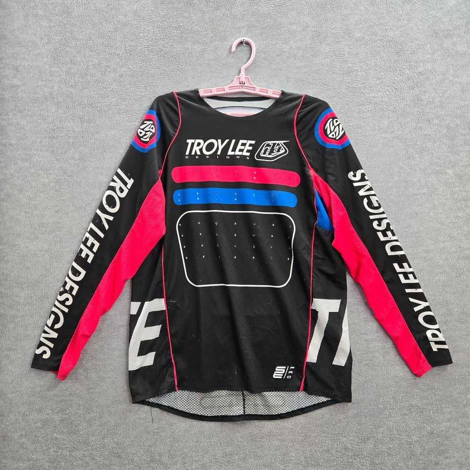 Camiseta deportiva Troy Lee Designs para hombre M negra Racing SE Pro manga larga logotipo Foto 1 de 4