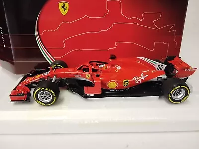BBR Ferrari SF71H #55 Carlos Sainz Jr test Fiorano January 2021 1/18 BBR211895 - Immagine 1 di 2