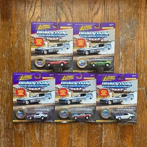 1/64 JOHNNY LIGHTNING 1995 Dragsters USA LEONG SOX Funny Car w/Coin Lot of 5 - Picture 1 of 7