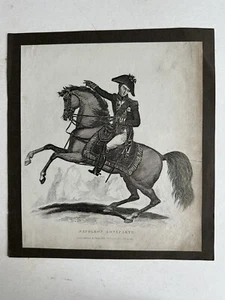 1815 Incisione Ritratto di Napoleone Bonaparte Thomas Kelly - Foto 1 di 5