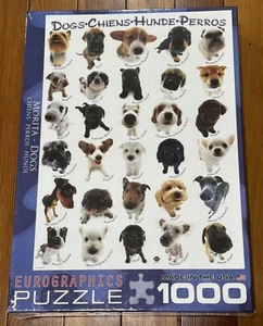 EuroGraphics Puzzle Dog Breeds 1000 Piece Puzzle Brand New Sealed Box USA - Picture 1 of 1