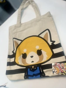 Aggretsuko große Tragetasche/15” x 13”. Nagelneu mit Etikett - Bild 1 von 3