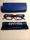 EyeBobs Peckerhead 2275 16 Reading Glasses +2.00 Brown and Turquoise