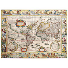 Tableau, Impression Sur Toile - Cartographie - Ancienne Carte No. 31 - Décoratio