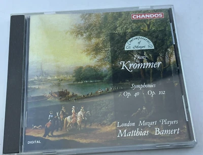 Symphonies 40 & 102 by Krommer / Bamert / London Mozart Players (CD, 1994) NM Foto 1 de 4