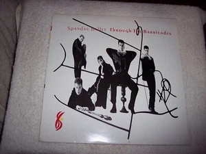 LP--SPANDAU BALLET--THROUGH THE BARRICADES  *NM VINYL*   #964 - Picture 1 of 8