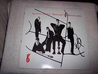 LP--SPANDAU BALLET--THROUGH THE BARRICADES  *NM VINYL*   #964 - Image 1 of 4