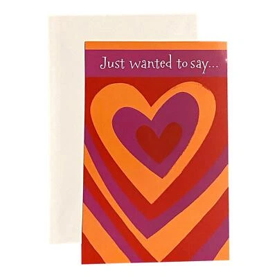 Tarjeta de felicitación de San Valentín para seres queridos, amigos y familiares - Solo se quería Foto 1 de 2