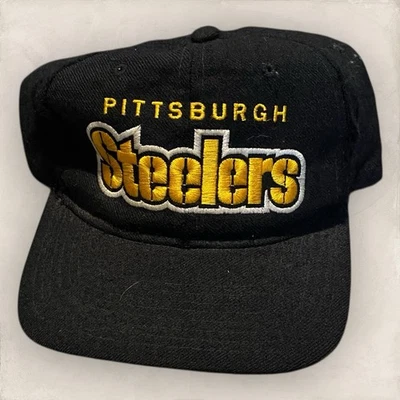 De colección Años 90 Starter Pro Line NFL Hombres Pittsburgh Steelers Lana Snapback Sombrero Foto 1 de 4