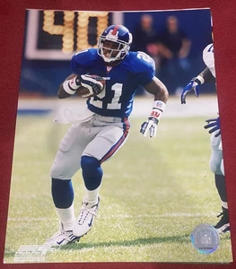 TIKI BARBER 8X10 UNSIGNED PHOTO FILE PHOTOFILE LICENSED NEW YORK GIANTS RARE NFL - Picture 1 of 1
