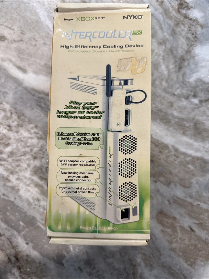 Nyko Intercooler EX Cooling Device For Xbox 360 (86020-A50) White - NEW - Image 1 of 2