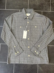 Folk Overshirt Mens Cotton Neo Chore Over Shirt Jacket BNWT Medium RRP £140 - Picture 1 of 8